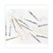 Sharpie S-Note Bullet/Chisel Tip Creative Markers - Assorted Ink Colors/White Barrel (16/Pack)